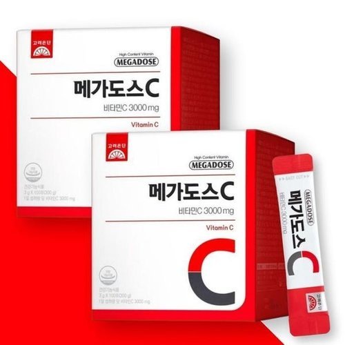 기타브랜드 고려은단 메가도스C 3000 고함량 고용량 비타민C 100포 x 2개_P392949617