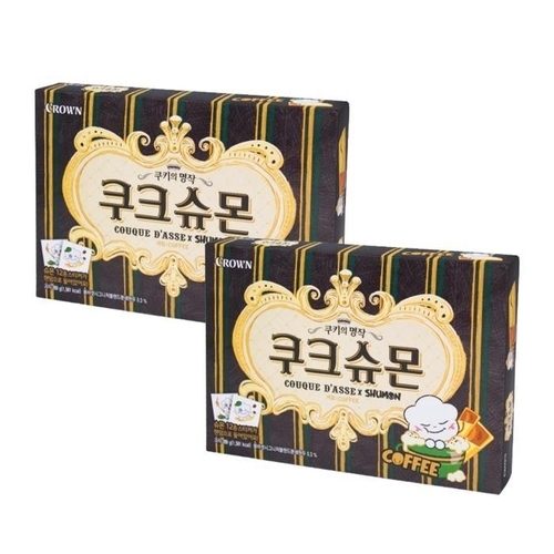 셀러허브 식품 쿠키의 명작 쿠크슈몬 커피 289g 2개 (43929814)