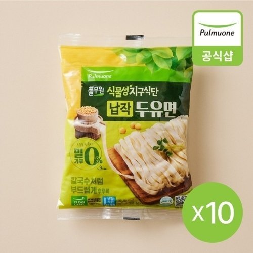 풀무원 풀무원] 식물성지구식단 납작두유면 150gX10개23853578673610