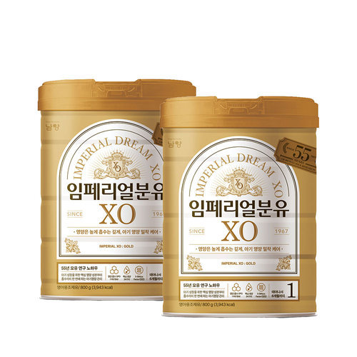 남양 [T]남양 임페리얼드림XO 캔분유 800g 1단계 2캔