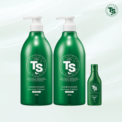 티에스샴푸 TS 슈퍼케라틴샴푸 1,020g*2개 + 슈퍼케라틴샴푸 100g*1개