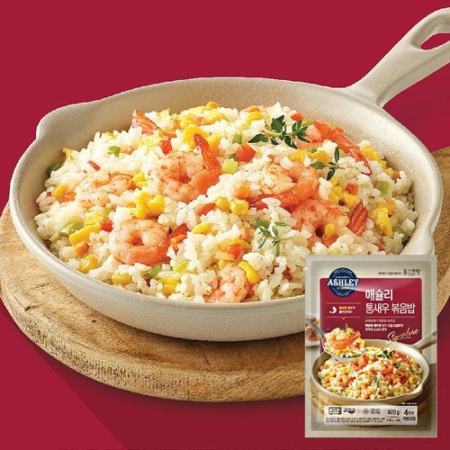 애슐리 통새우 볶음밥 920g [230g x 4ea] x 2팩