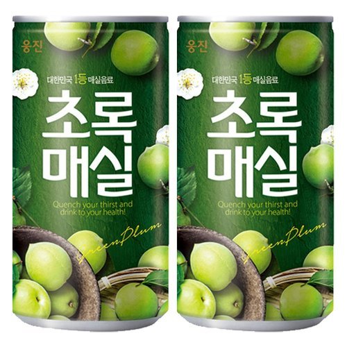 기타브랜드 웅진 초록매실 180ml x 60캔 (30캔x2박스)