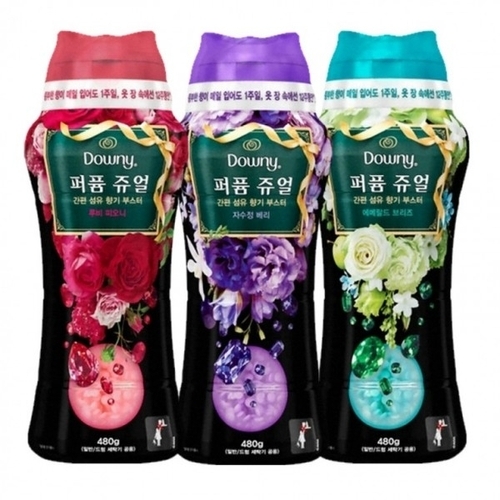 기타 다우니 퍼퓸쥬얼 480g 12주지속 세탁 향기부스터 1P