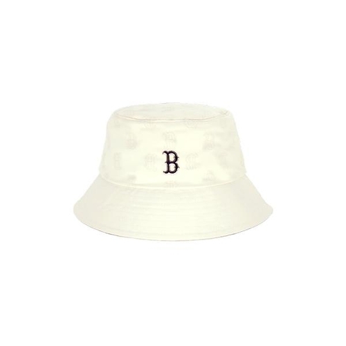 MLB 공용 모노그램 3D엠보 자카드 버킷햇 3AHTM014N-43CRD_P416679536