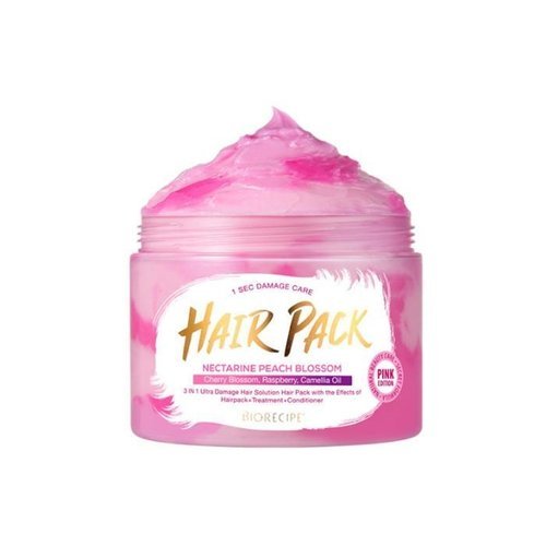 셀러허브 1 바이오레시피 핑크 헤어팩 단백질 손상모 미용실 300g (36998155)