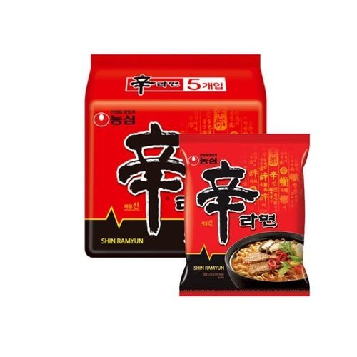 셀러허브 식품 [농심] 농심 신라면 멀티팩 120g 40봉 8팩 (43286388)