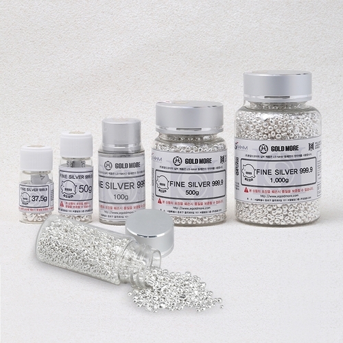 [(주)혼골드모아]골드모아 [당일발송] 골드모아 실버 은 그래뉼 1Kg 1,000g 밀봉 투자용 실버바