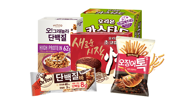 오리온 닥터유/마켓오외 인기 상품전
