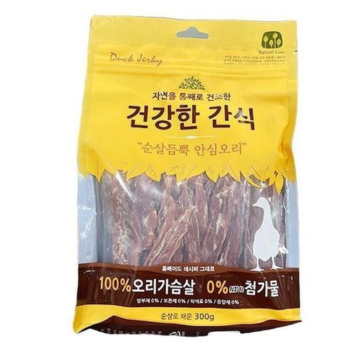 셀러허브 식품 순살듬뿍 안심오리 300g 42094