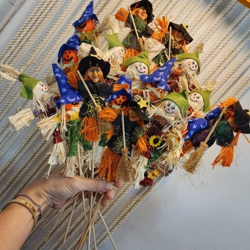 VY협력업체 브이와이 [VCK8JOON]할로윈파티 뉴 허수아비 인테리어 호박 소품