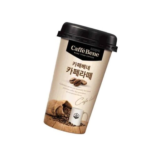 셀러허브 식품 푸르밀 카페베네 카페라떼 컵커피 200ml 20컵