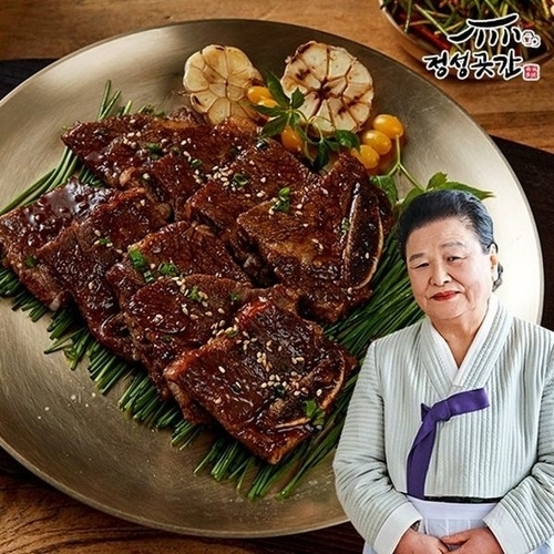 온밥엔 강순의 특 양념 LA 갈비 400g x 10팩 총 4kg_P414969934