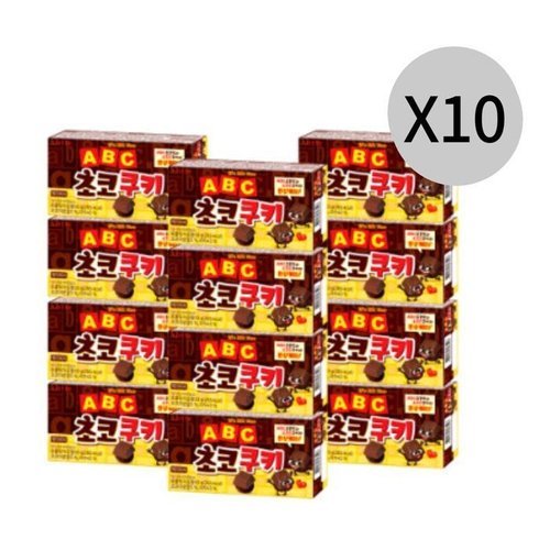 셀러허브 식품 abc초코쿠키 50g X120 회사 탕비실 대용량 달달 간식 (33269224)