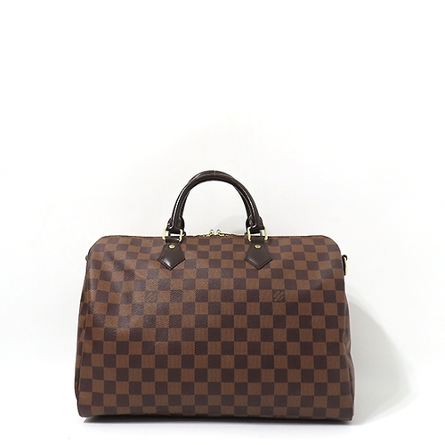 [중고] 루이비통 고이비토 중고명품 Louis Vuitton(루이비통) N41366 다미에 에벤 캔버스 반둘리에 스피디 35 토트백