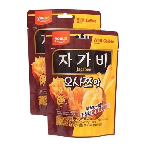 셀러허브 식품 해태 자가비 오사쯔맛  45g x 2개 (49972757)