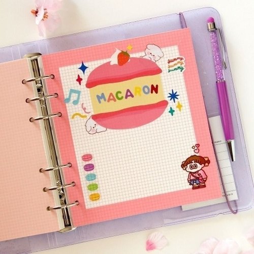 브이와이 VCL40463]그리드 리필속지 사무용품 문구 학용품 A6 6공21871703643542