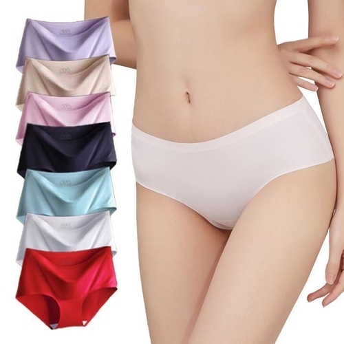 패션플러스 [아이엠스탁] 여성 위생 심리스팬티 삼각 노라인 햄라인 무봉제 속옷 (33649985)