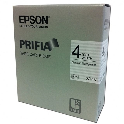 VY협력업체 브이와이 [VC70698O]크라프트지 라벨테이프4mm ST4K.투/흑글씨.1개