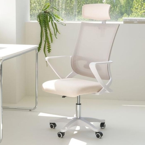 셀러허브 생활리빙 다니카 사무용 의자 컴퓨터 책상 학생 공부 메쉬 의자 멜로우