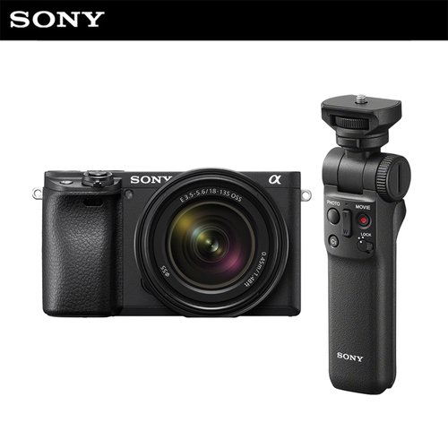 소니 카메라 A6400M (SEL18135) + GP-VPT2BT 블루투스 슈팅그립 패키지 / 미러리스 알파