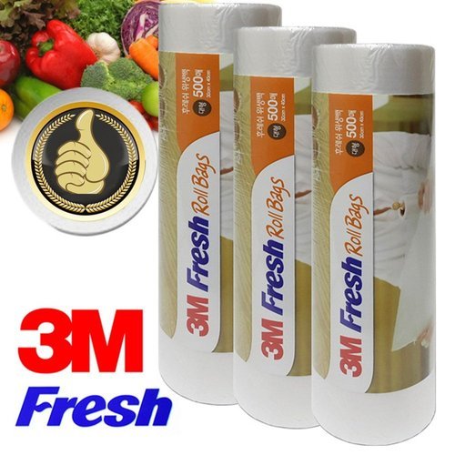 알티피아 3M Fresh 롤위생백 대형 3롤 1500매 (W8E089E)