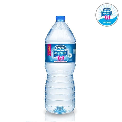 웅진식품 네슬레 퓨어라이프 생수 2L 6펫