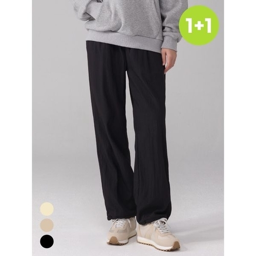 에버라스트 1+1 여성 기모바지 패딩핏 나일론팬츠_P409787817