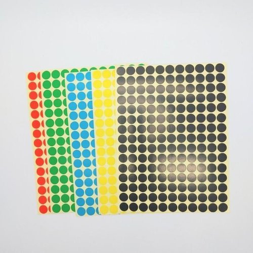 셀러허브 1 [XBIK9I1P_48]도트 설문조사 땡땡이 점박이 스티커 갯수