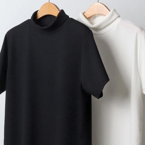 패션플러스 [HS라이프] T31096 여름 반팔티셔츠 라운드 브이넥 골프티 카라티