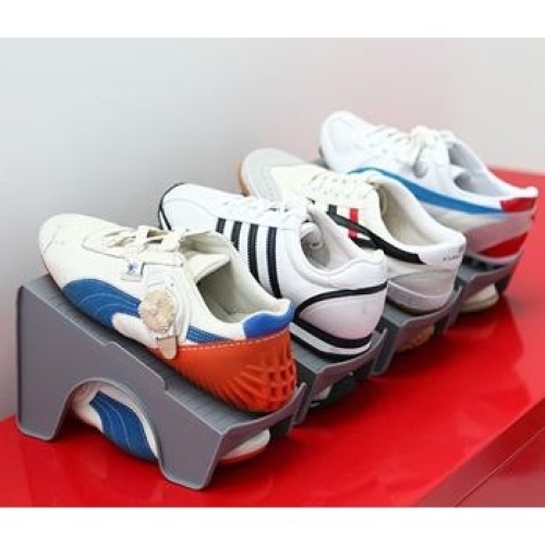 창신리빙 슬림 신발 정리대 10EA 세트 그레이