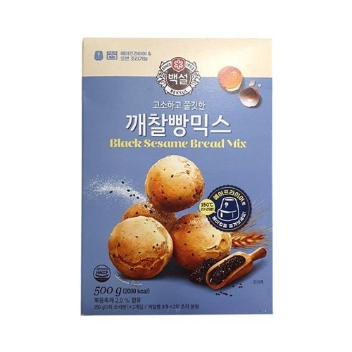 [셀러허브 패션][OF288004]CJ백설 깨찰빵믹스500g