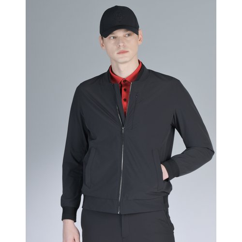 닥스골프 닥스 골프 [PREMIUM] 블랙 넥변형 안감 바람막이  (DGJU5A213BK)