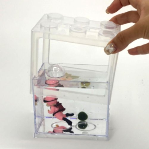 오너클랜 인기상품 마리모 키우기 미니 수조 블럭 투명한 작은 셋팅 [WFJ8IK0251030]