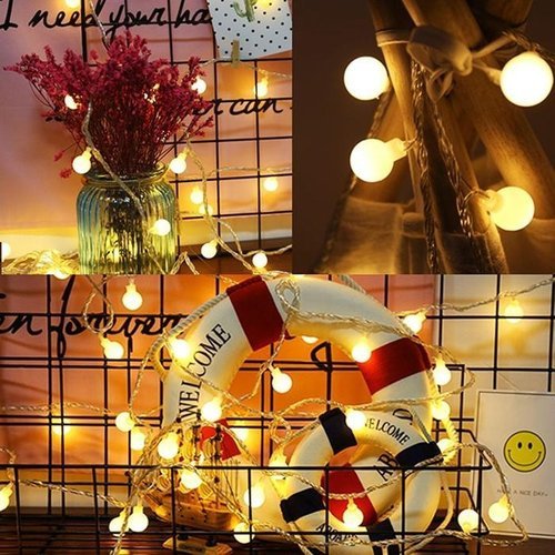 셀러허브 1 [XB273L3K_55]LED 앵두전구 트리전구 40구 6m(USB타입)