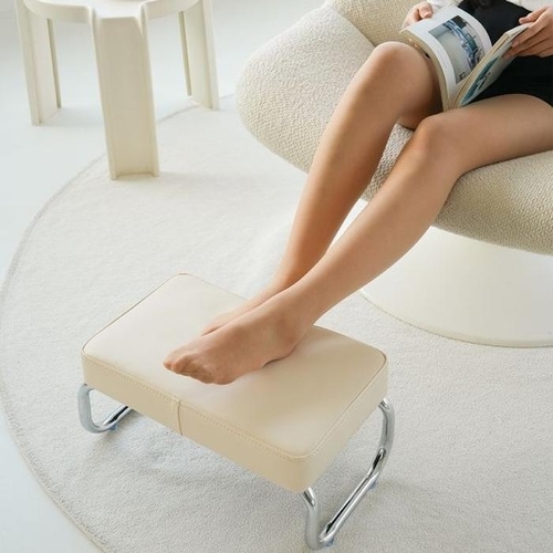 셀러허브 생활리빙 다니카 책상 발 받침대 사무실 의자 거치대 발판 스툴 앨리스 베이직