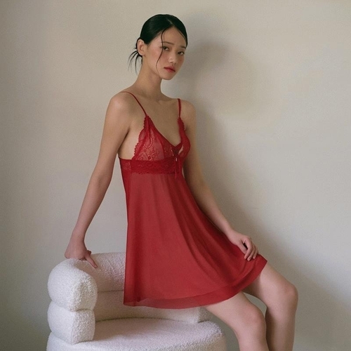 비너스 플러스 크리스마스 이벤트 잠옷 풀슬립 SFSD557SSG