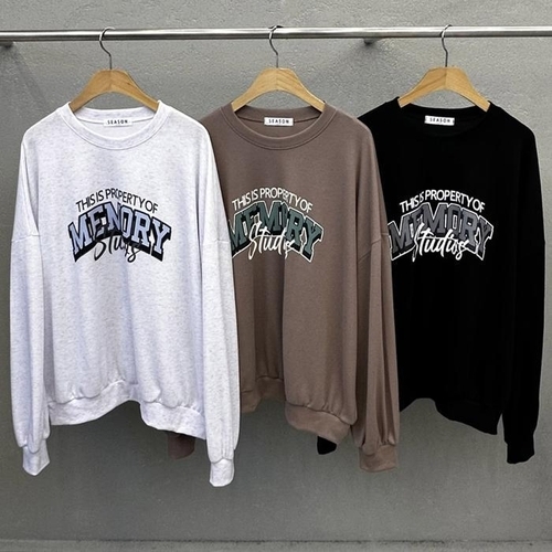 셀러허브 패션 빅사이즈티 X113L601 오브메모리오버맨투맨 SE