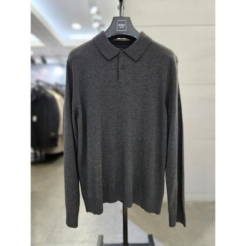 BASSO 세이브존03  24F/W 차콜그레이  블렌드 베이직카라 니트티 WSAGY3WT17ACHA_P383731809