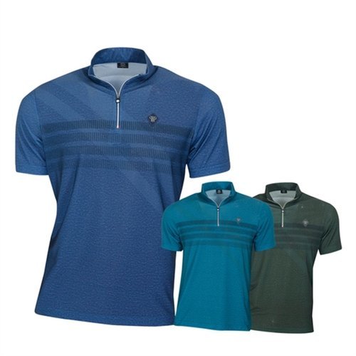 티엔디 아베카골프 남성 스판 냉감 반집업 티셔츠 OCTPAV5004_P062137571