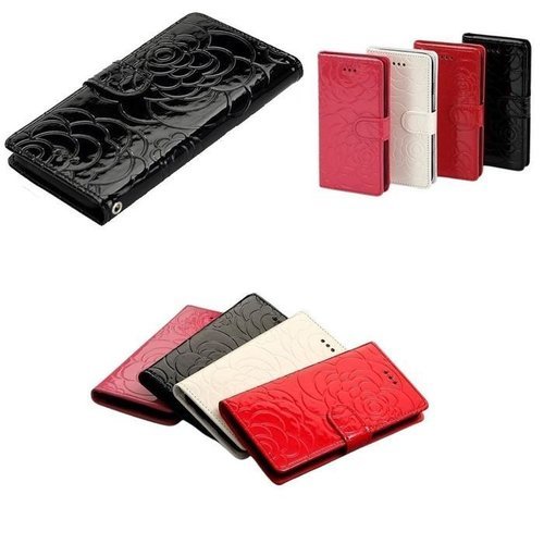 셀러허브 패션 [QN98T475_57]화사한 장미꽃 카드 지갑 갤럭시A90 5G A908