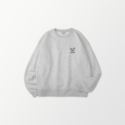 [패션플러스][플라스틱보틀보트] PBB Orca Crewneck (P22DTTS57) GRAY