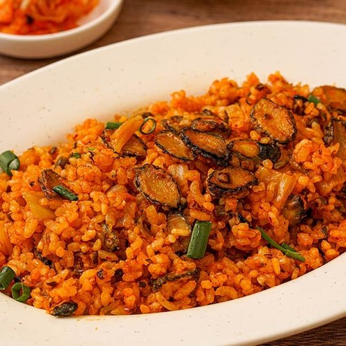 자연맛남 완도직송 전복 김치볶음밥