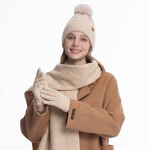기타 군밤모자 클래식 장갑 목도리 모자세트 겨울 방한 귀도리 비니 털모자 토끼모자 방한모자 귀달이모자