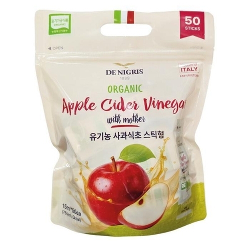 셀러허브 식품 DE NIGRIS유기농사과식초15ML X 50 코스트코 코와샵2602 (46134182)