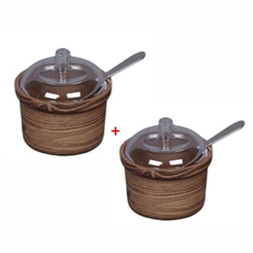 알티피아 업소용 양념통그릇 대 2개 숟가락 양념그릇 소스통 (WC75976)