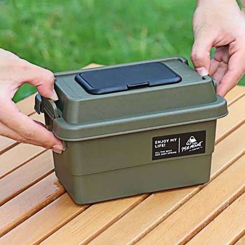 베프몰 수납 nA011F1D54F 박스 캠핑수납 캠핑 바구니 미니 카키