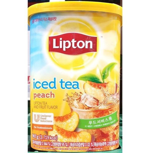 셀러허브 1 [XBH68IL4_47]복숭아아이스티 립톤 907g 아이스티 음룟 음료