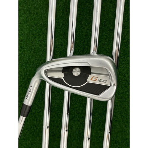 PING [중고] 핑 왼손좌타용)핑 G400 다이나믹골드105 R300강도 6-9.W 5아이언세트 (코드 T021653)