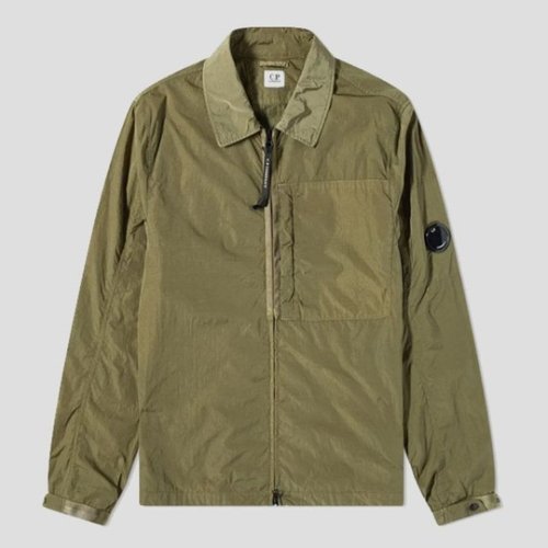[CP COMPANY][씨피컴퍼니] CP컴퍼니 크롬-R 오버셔츠 (STONE GRAY) 11CMOS151A-005904G 665